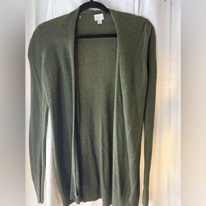 A New Day Forest Green Knit Top